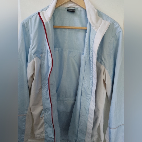Nike Running Blue & White Jacket ~ Size L - Picture 11 of 12